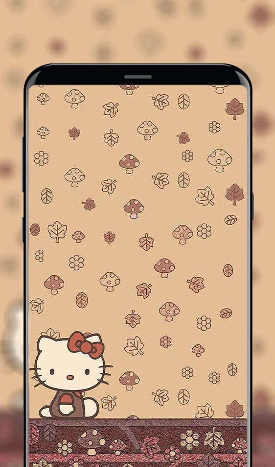 اسکرین شات 2 برنامه تصویر زمینه کیتی (کودکانه)