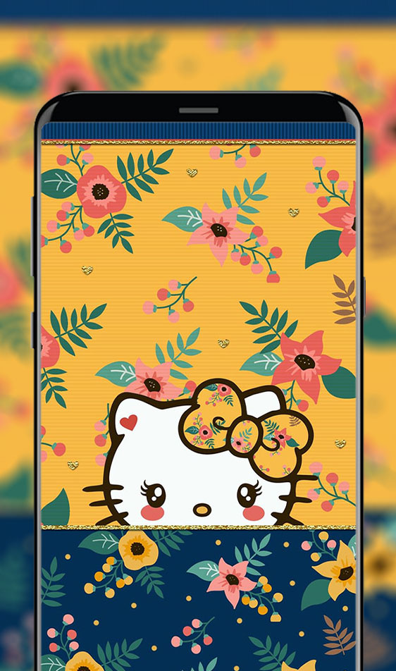 اسکرین شات 4 برنامه تصویر زمینه کیتی (کودکانه)