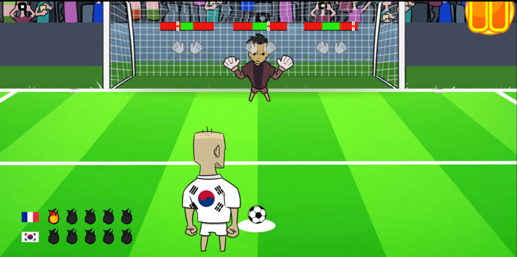 اسکرین شات 1 بازی ‏‏بازی پنالتی جام جهانی