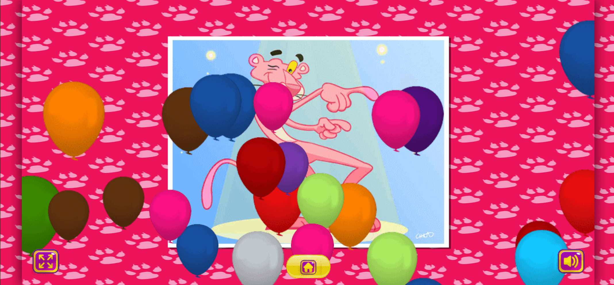 اسکرین شات 4 بازی ‏پازل پلنگ صورتی