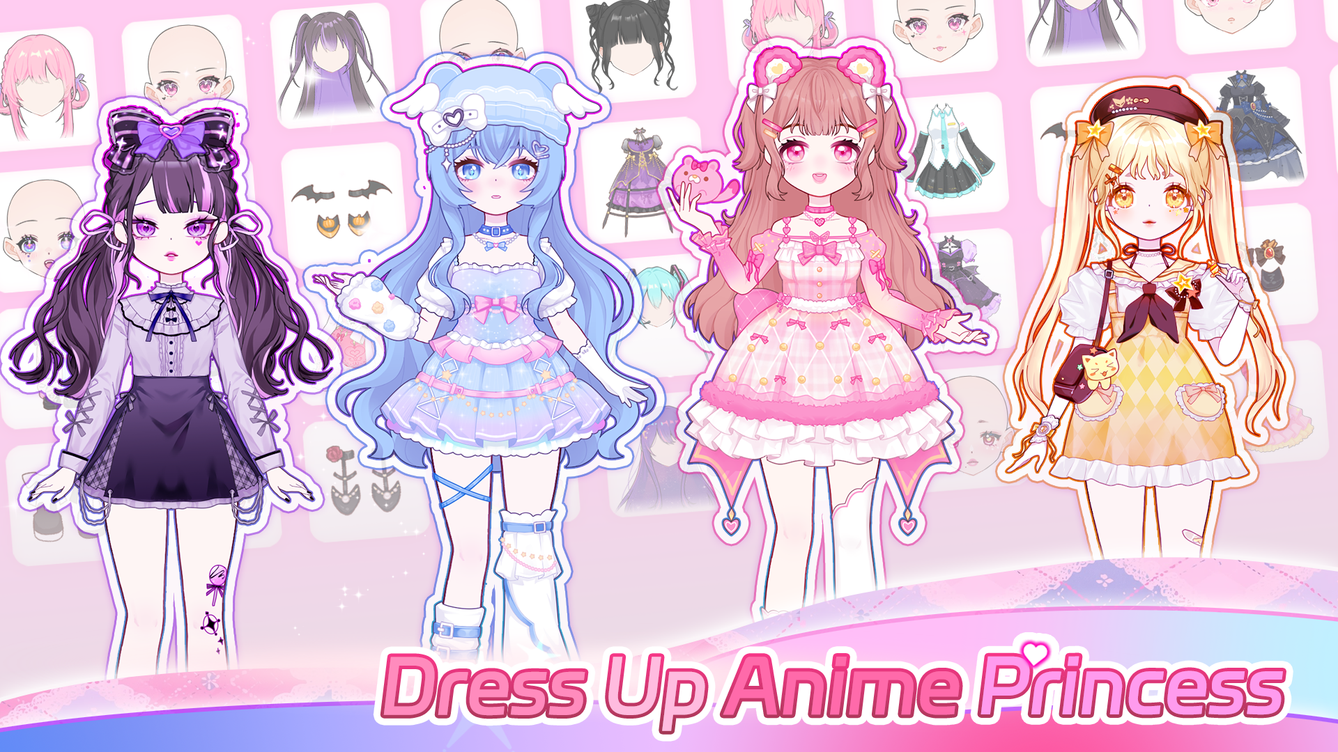 اسکرین شات 4 بازی Dress Up! Shining Anime Star