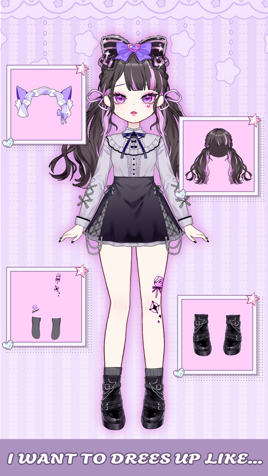 اسکرین شات 7 بازی Dress Up! Shining Anime Star