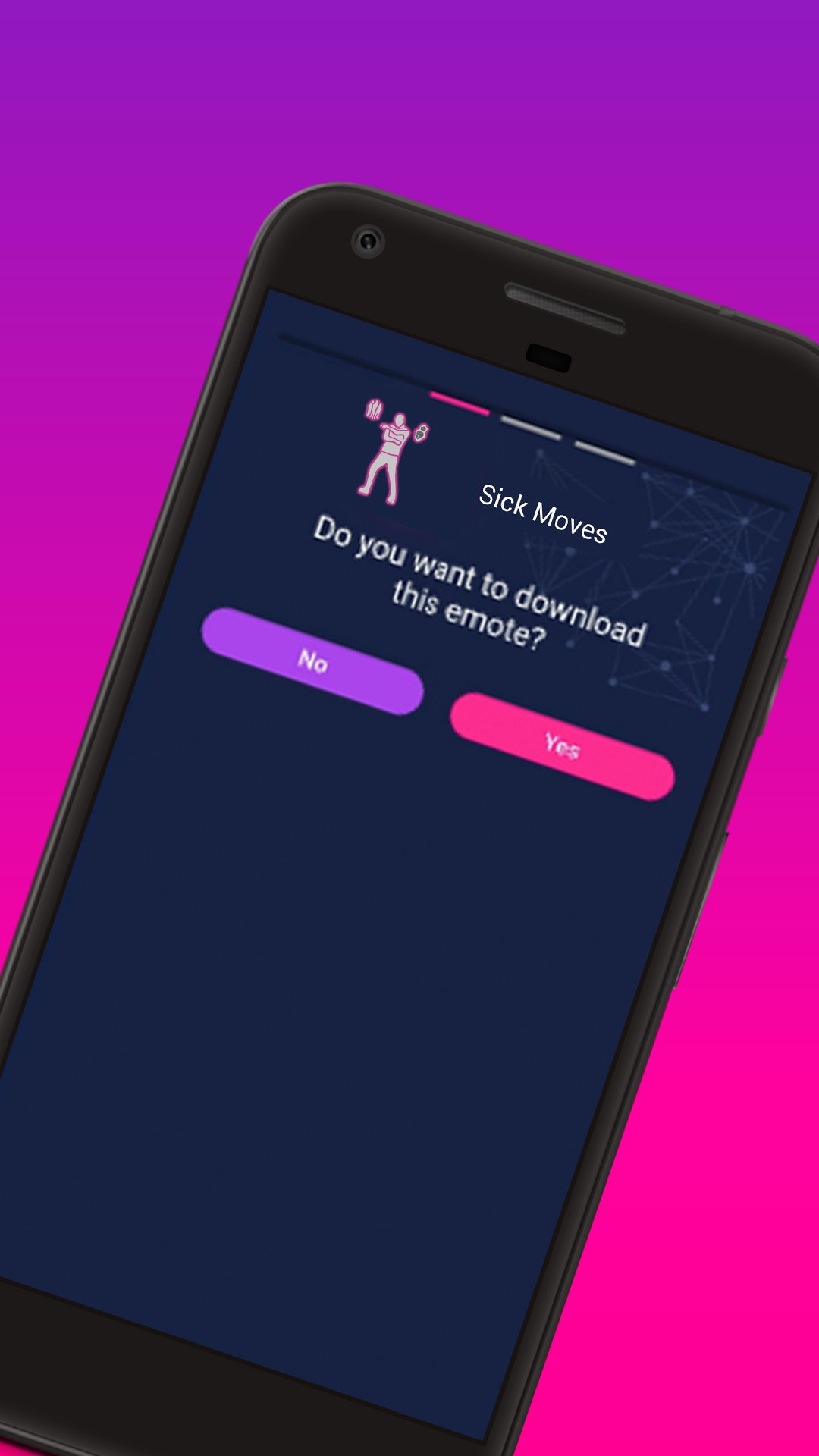 اسکرین شات 2 برنامه Daily Emote Discovery Dances