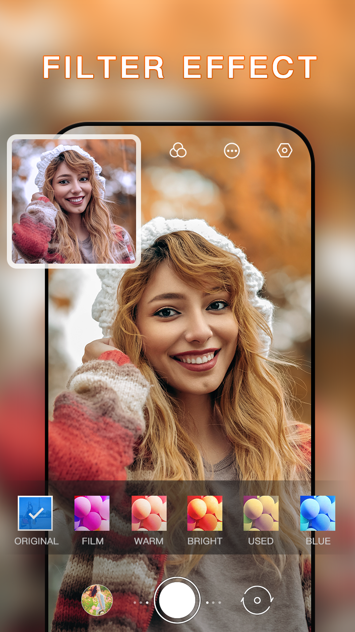 اسکرین شات 4 برنامه HD Camera - Filter Cam Editor