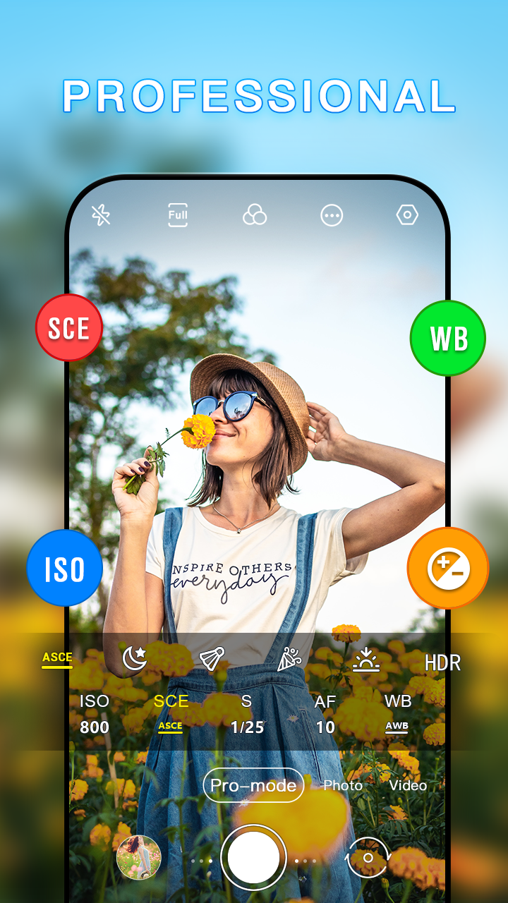 اسکرین شات 3 برنامه HD Camera - Filter Cam Editor