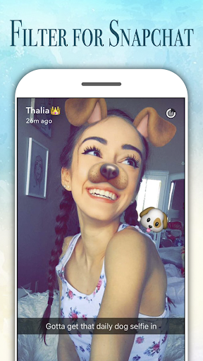 اسکرین شات 1 برنامه Filter for Snapchat
