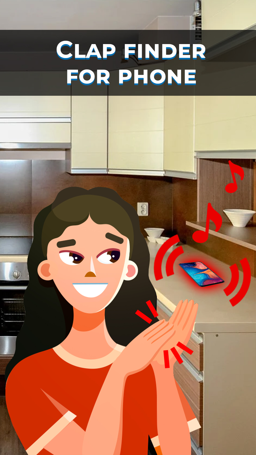 اسکرین شات 4 برنامه Find my phone clap - finder