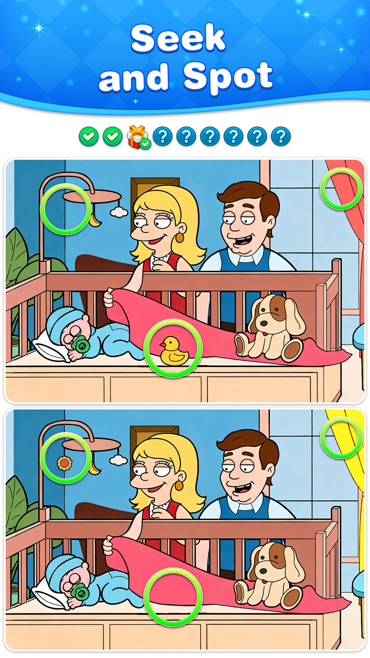 اسکرین شات 3 بازی Find Fun Difference: Spot it!