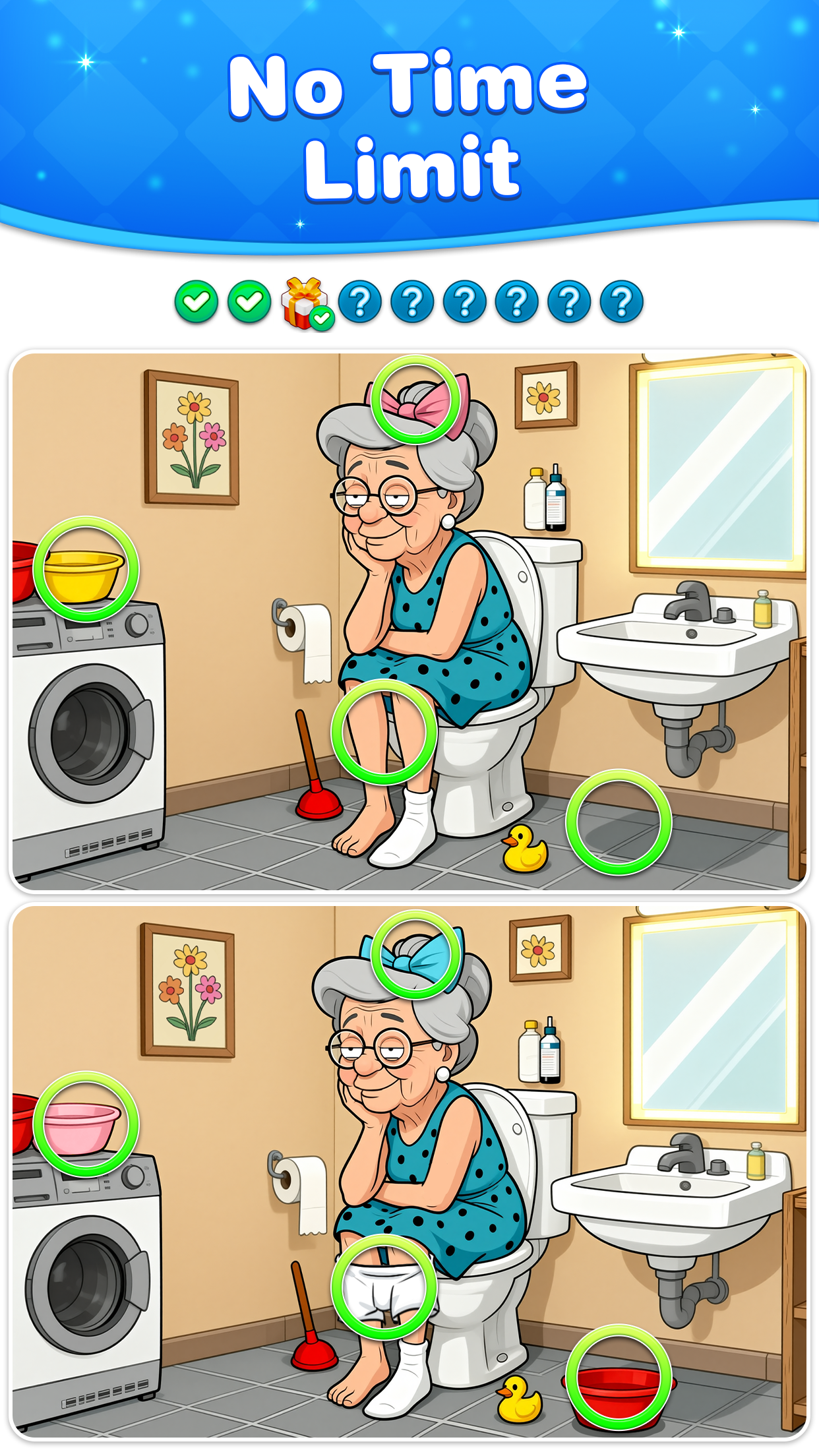 اسکرین شات 1 بازی Find Fun Difference: Spot it!