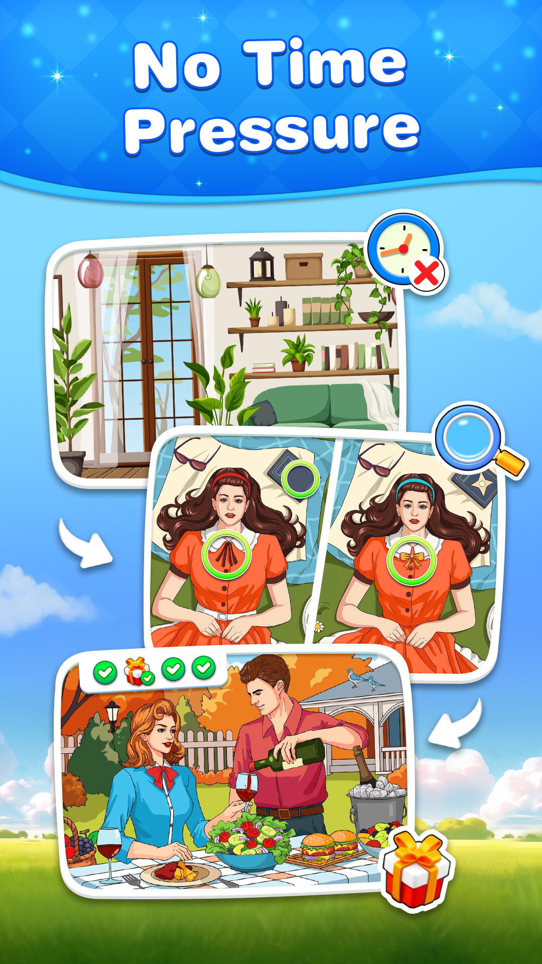 اسکرین شات 6 بازی Find Fun Difference: Spot it!