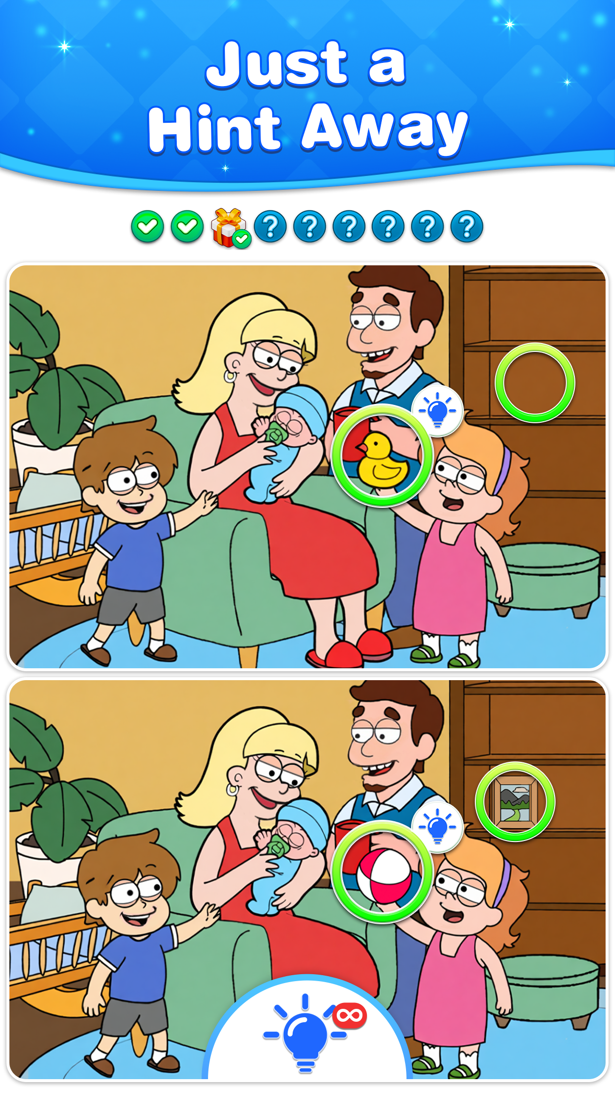 اسکرین شات 4 بازی Find Fun Difference: Spot it!