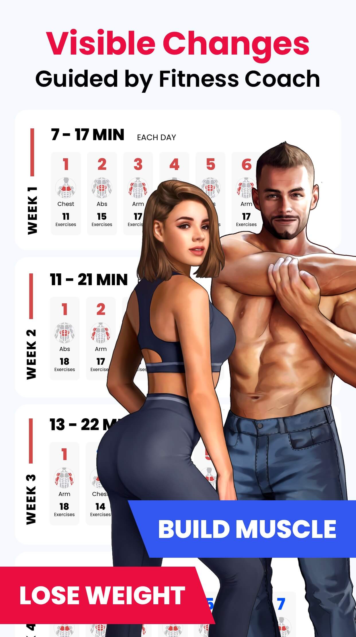 اسکرین شات 1 برنامه Fitness Coach: Weight Loss
