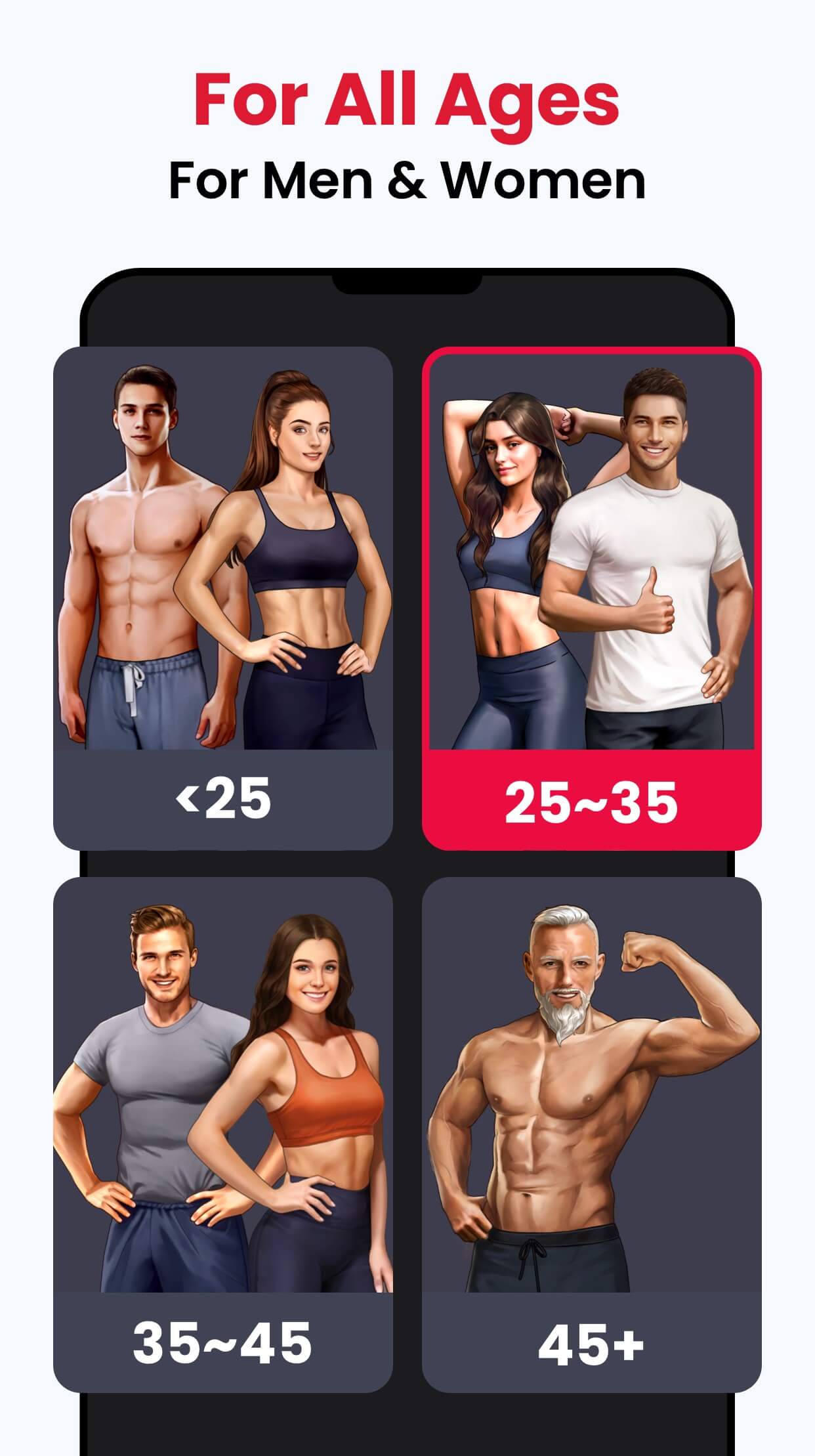 اسکرین شات 3 برنامه Fitness Coach: Weight Loss