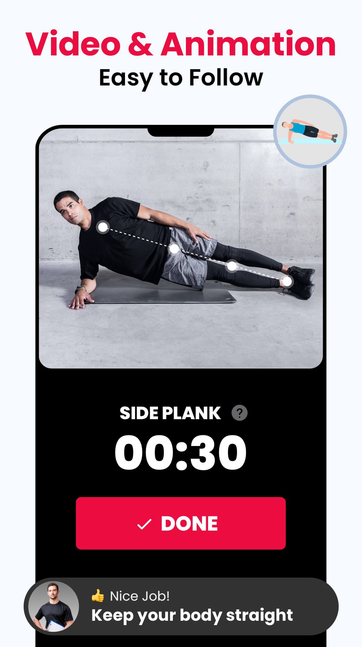 اسکرین شات 7 برنامه Fitness Coach: Weight Loss