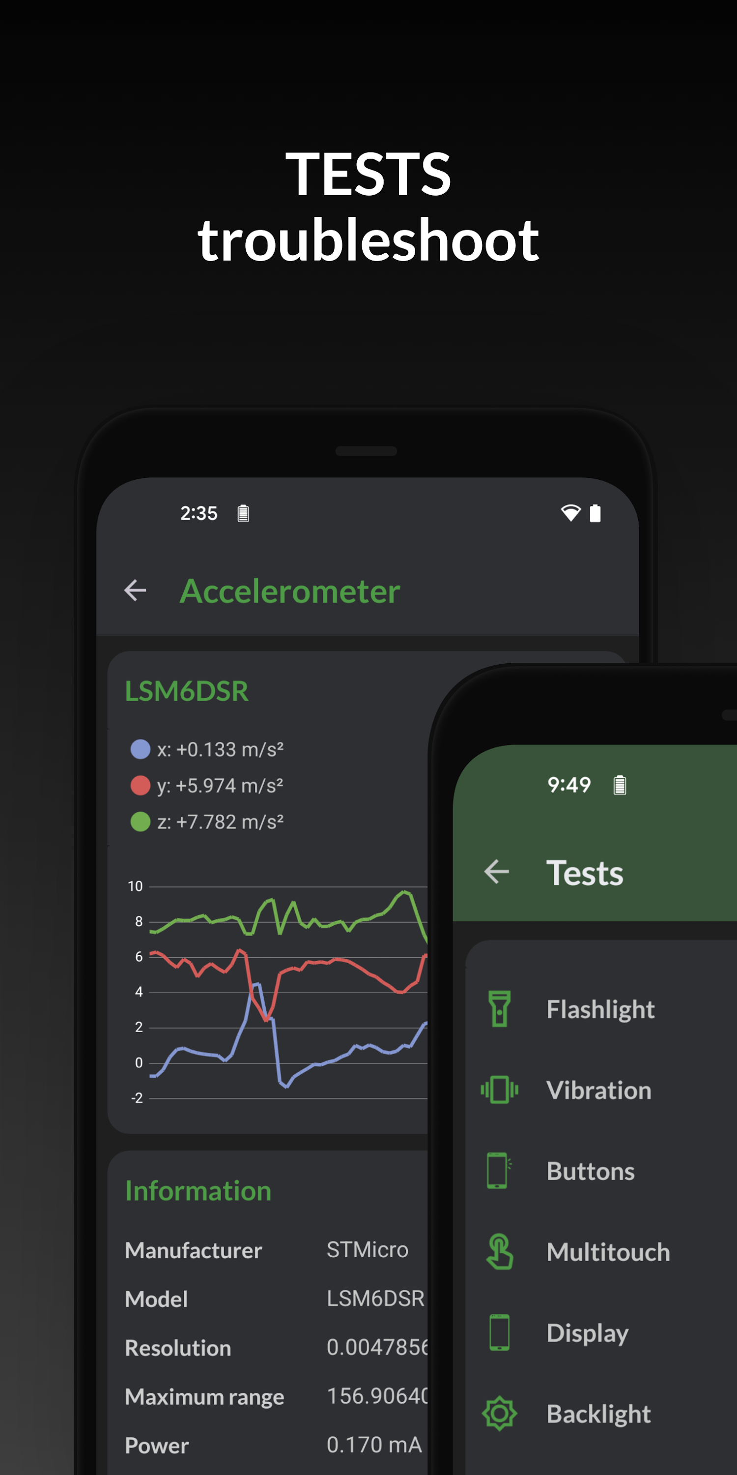 اسکرین شات 4 برنامه DevCheck Device & System Info