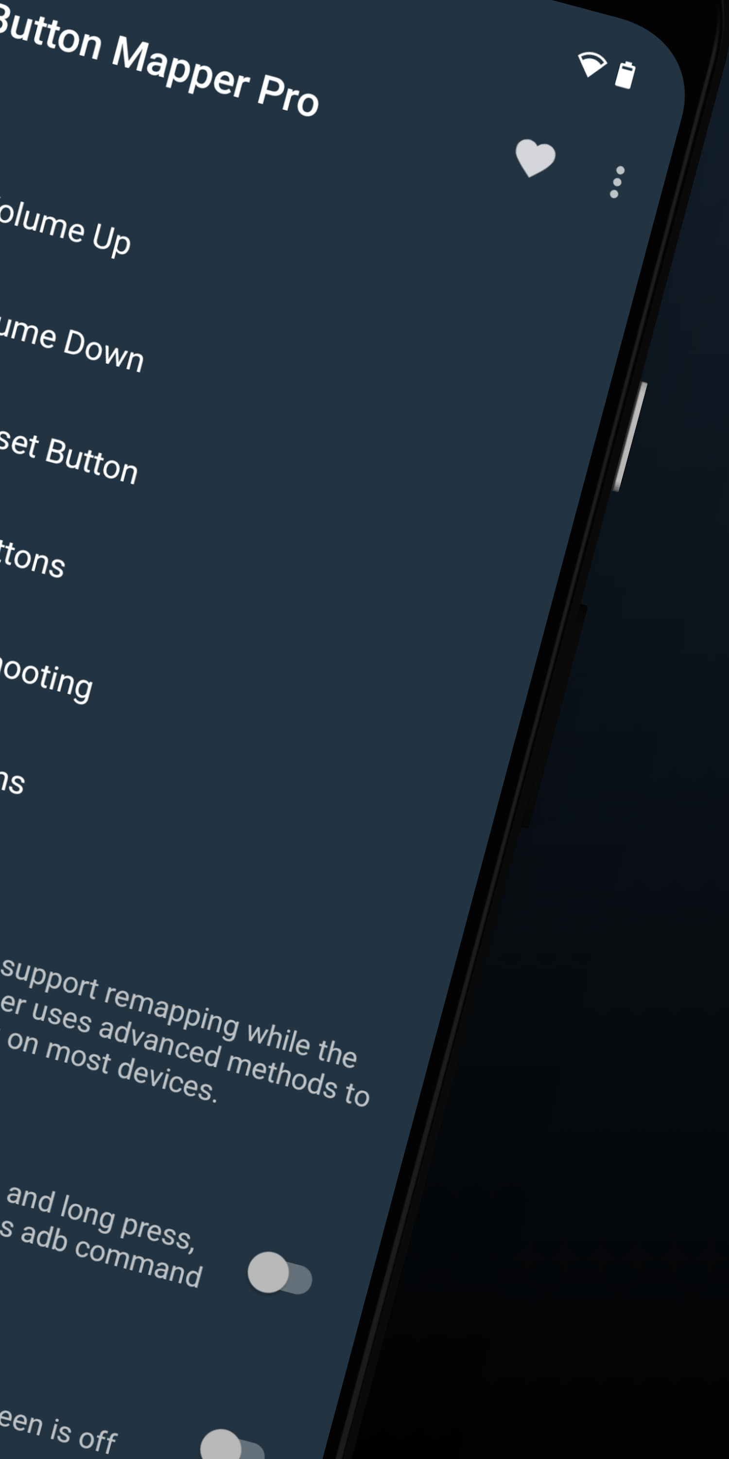 اسکرین شات 2 برنامه Button Mapper: Remap your keys