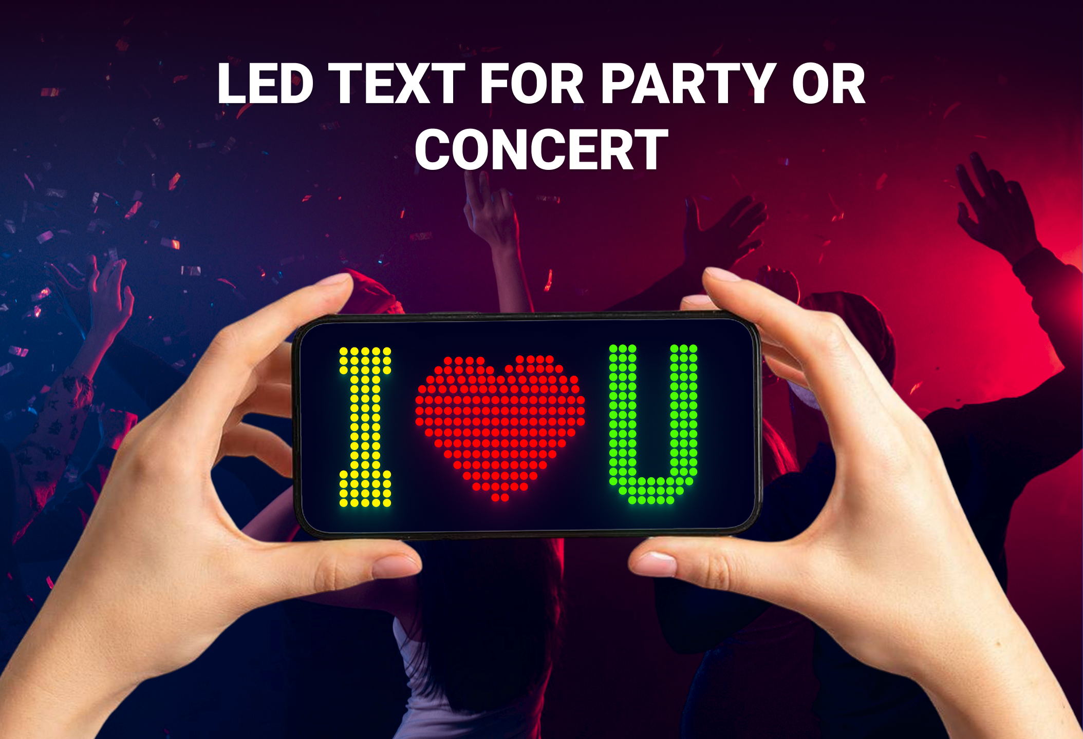 اسکرین شات 3 برنامه Flash Alert Pro, LED Text