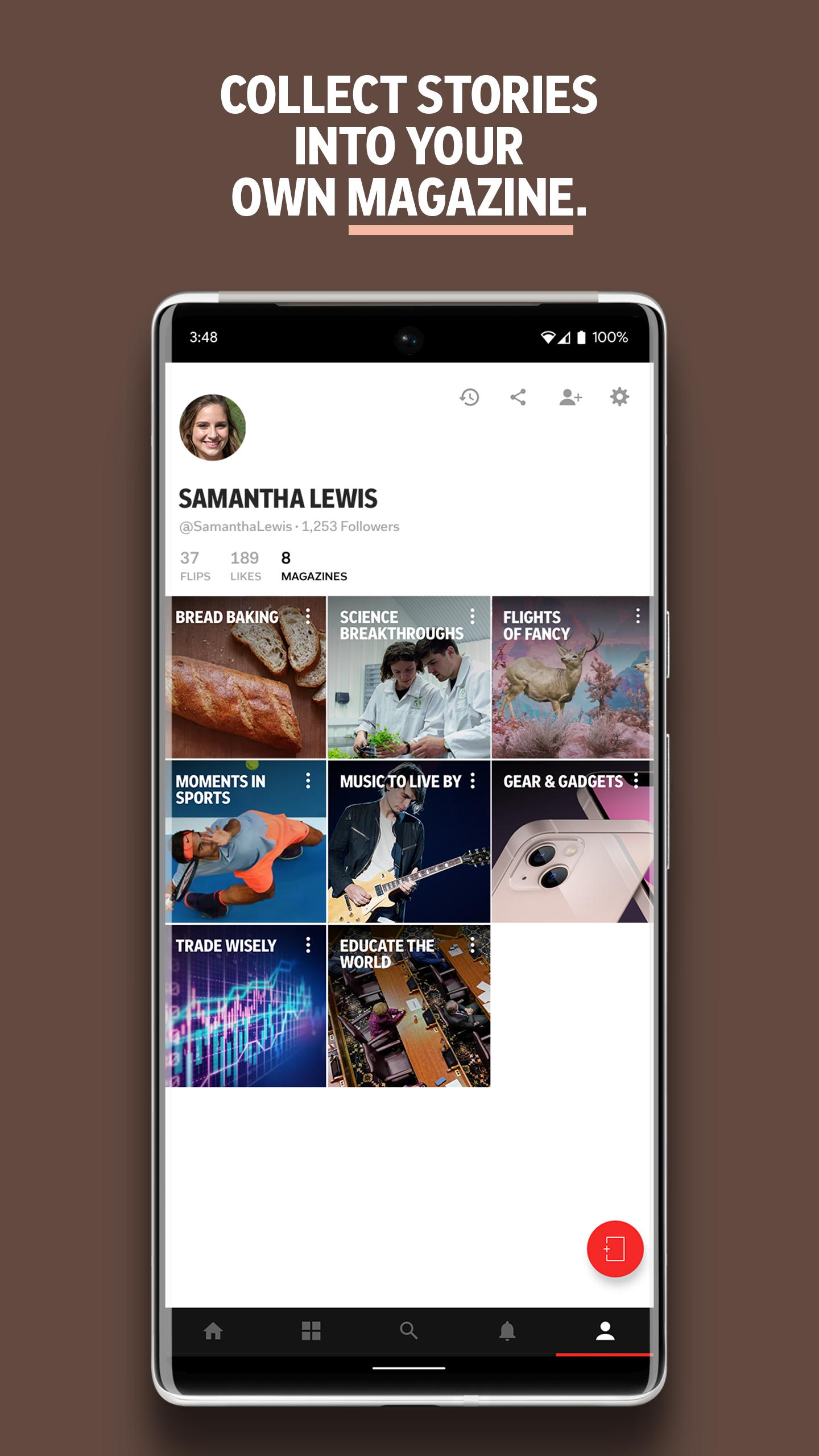 اسکرین شات 4 برنامه Flipboard:Your Social Magazine