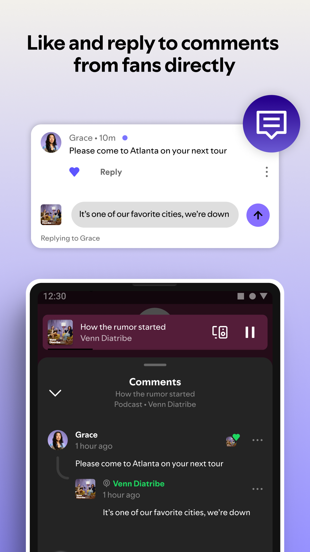اسکرین شات 3 برنامه Spotify for Creators