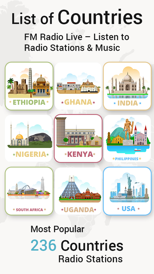 اسکرین شات 2 برنامه Radio Fm Without Internet