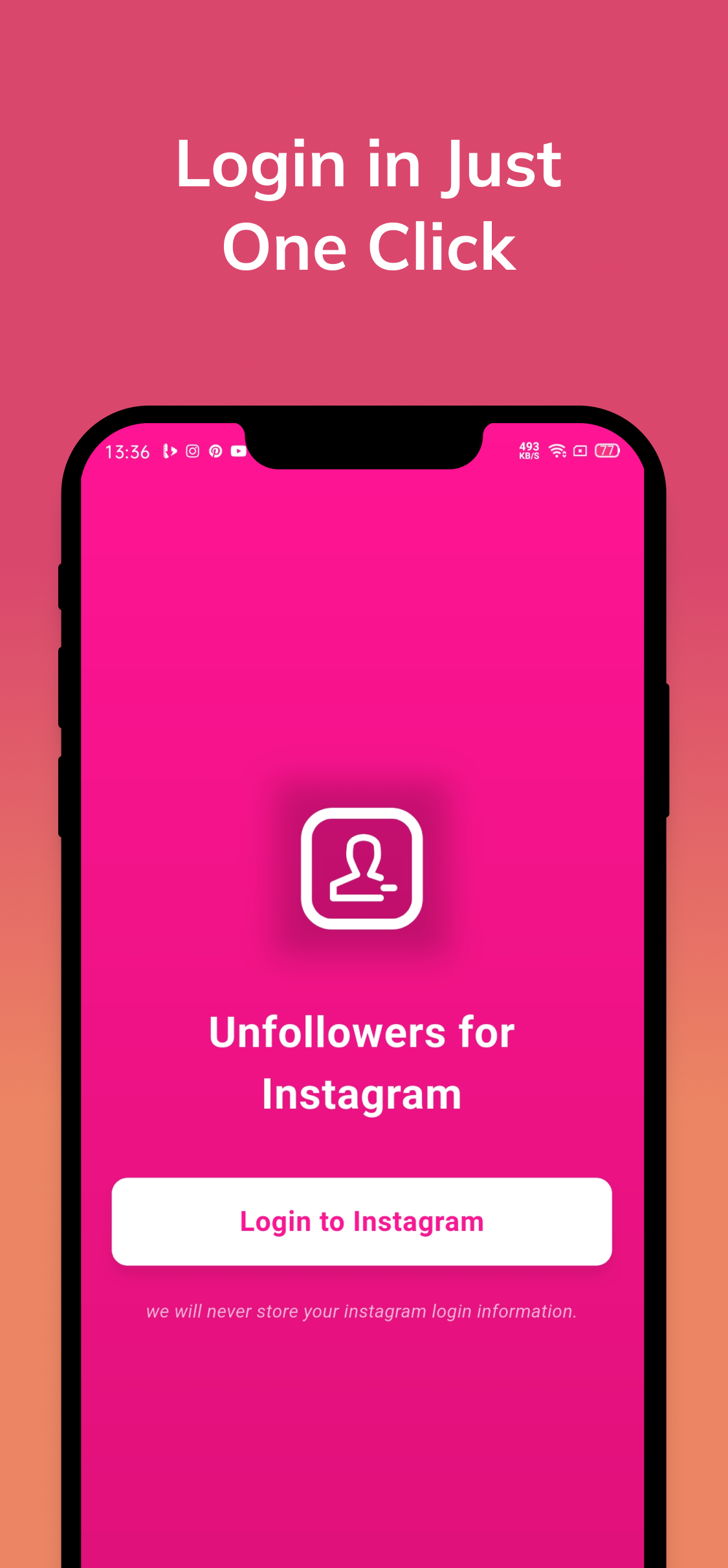 اسکرین شات 1 برنامه Followers - Unfollowers