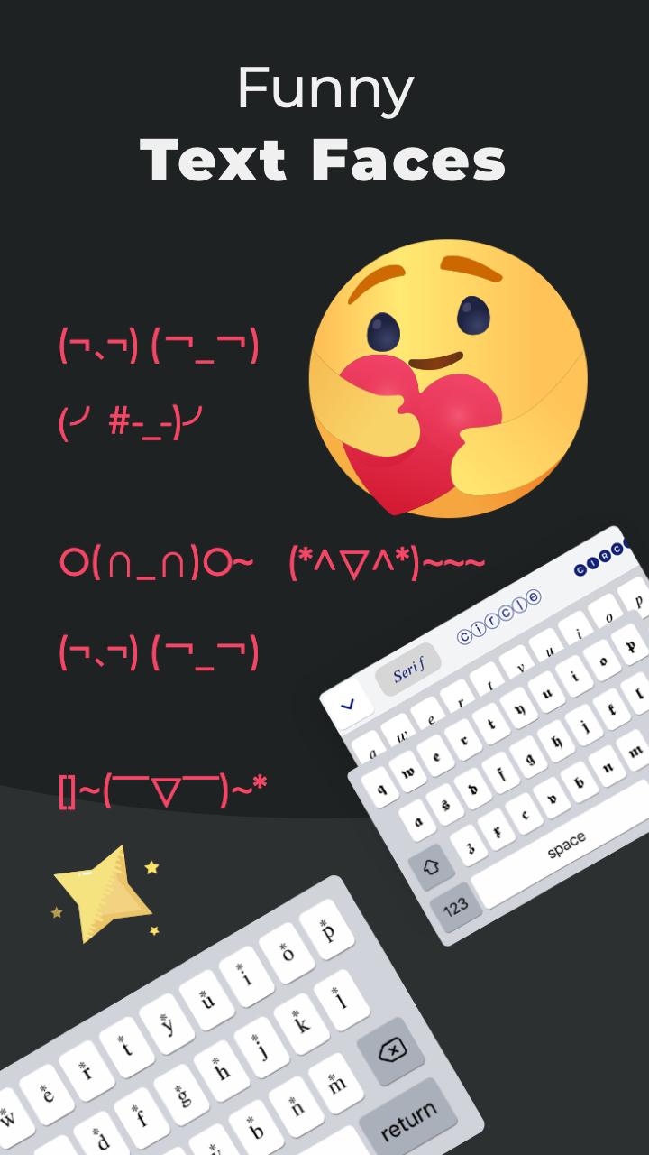 اسکرین شات 6 برنامه Fonts: Font Keyboard & Emojis