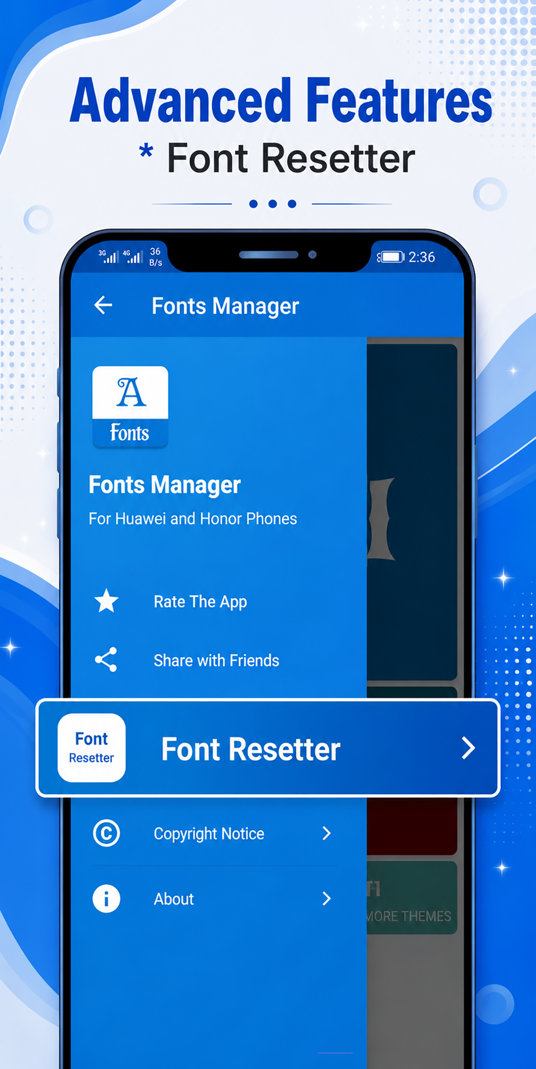 اسکرین شات 7 برنامه Font Manager for Huawei/Emui
