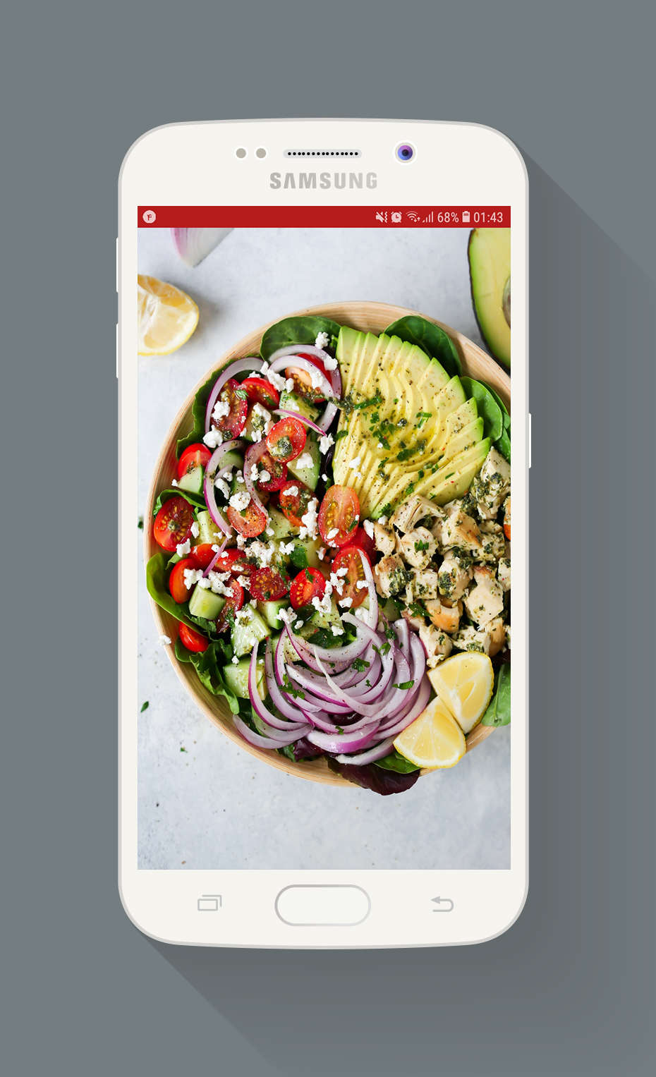 اسکرین شات 4 برنامه طرز تهیه انواع سالاد