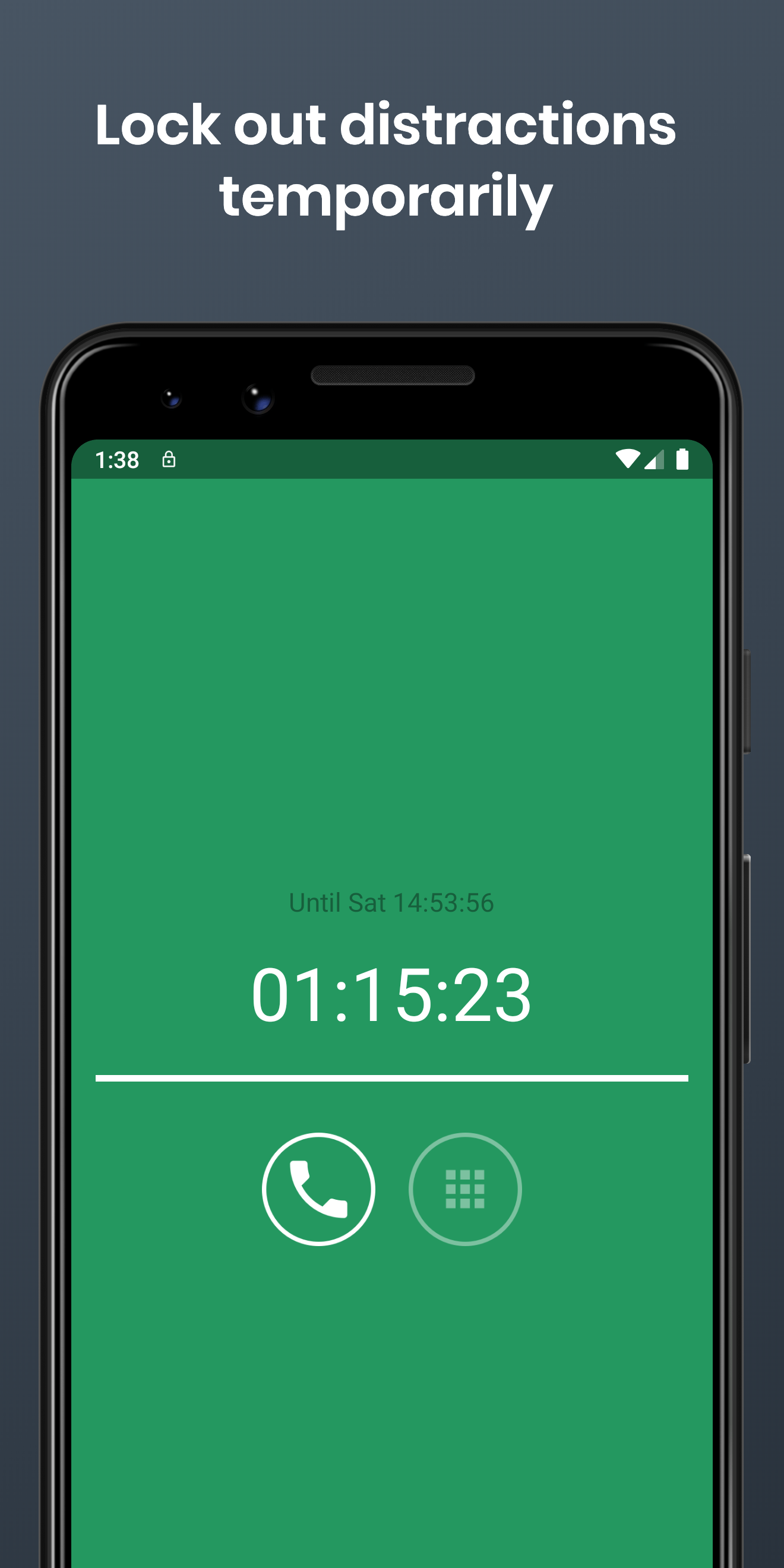 اسکرین شات 3 برنامه Detox: Procrastination Blocker