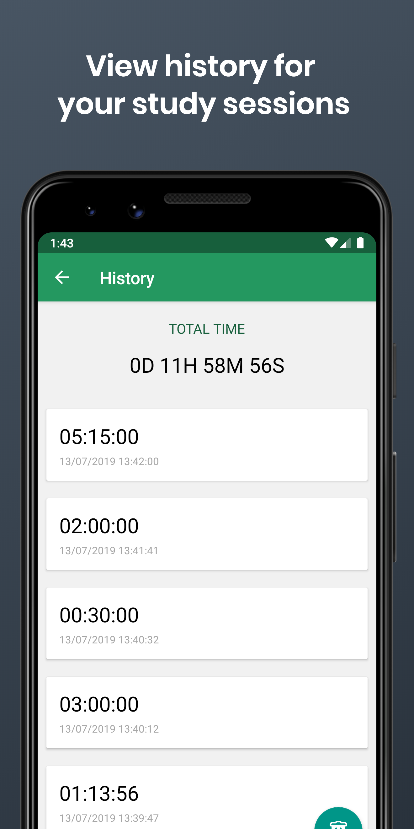 اسکرین شات 4 برنامه Detox: Procrastination Blocker