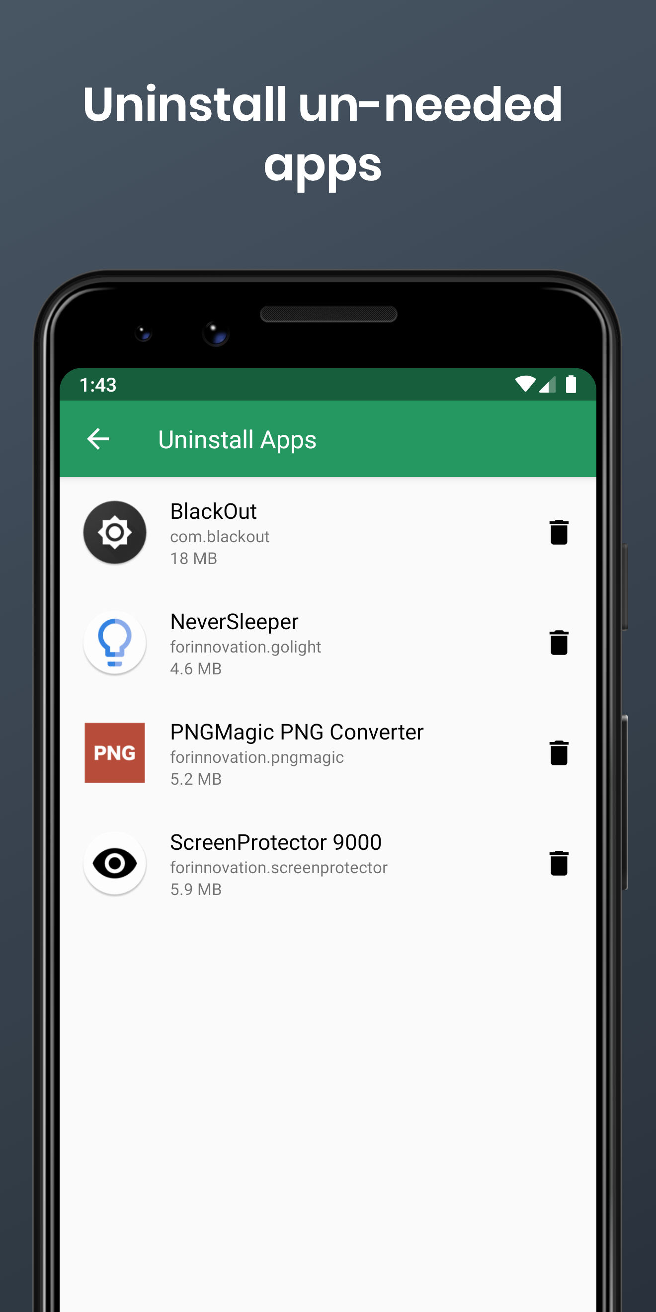 اسکرین شات 5 برنامه Detox: Procrastination Blocker