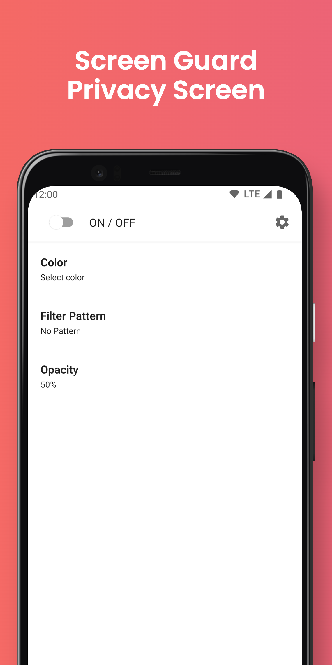 اسکرین شات 1 برنامه Screen Guard - Privacy Screen
