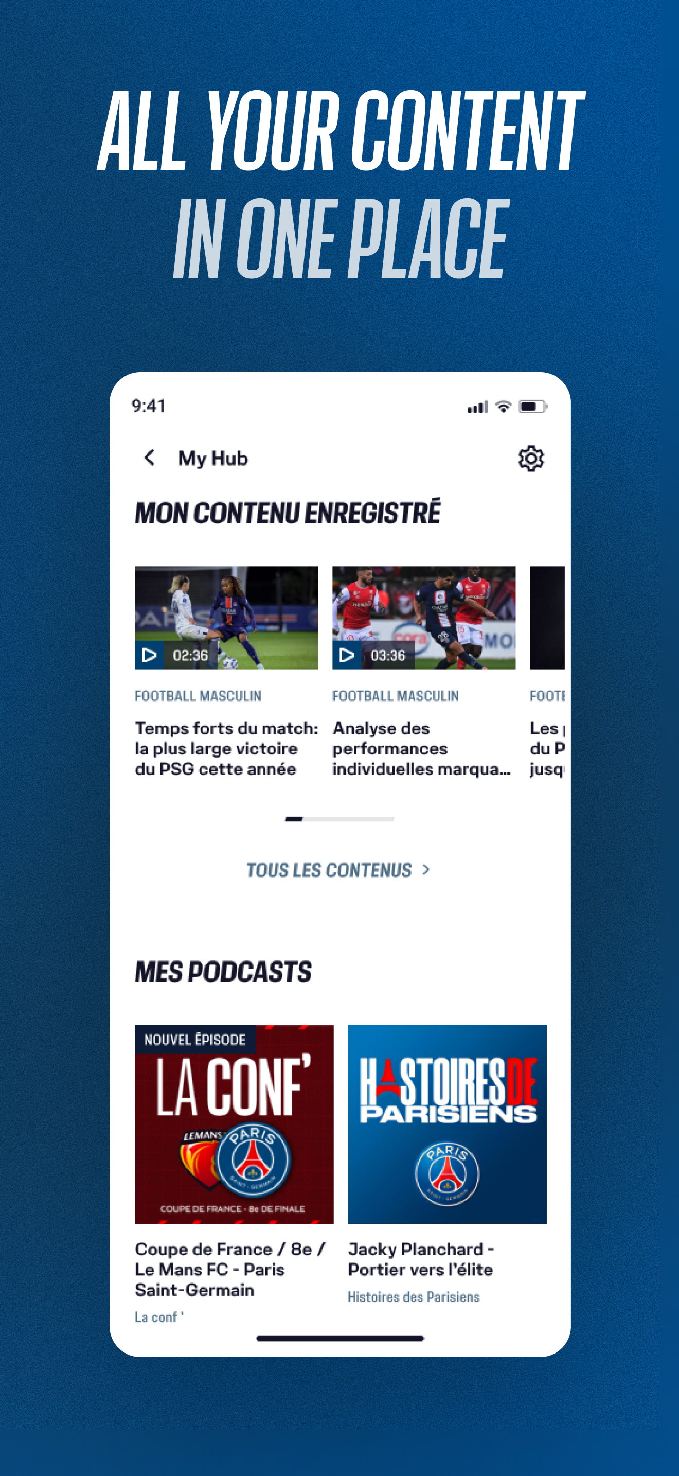 اسکرین شات 6 برنامه PSG Official