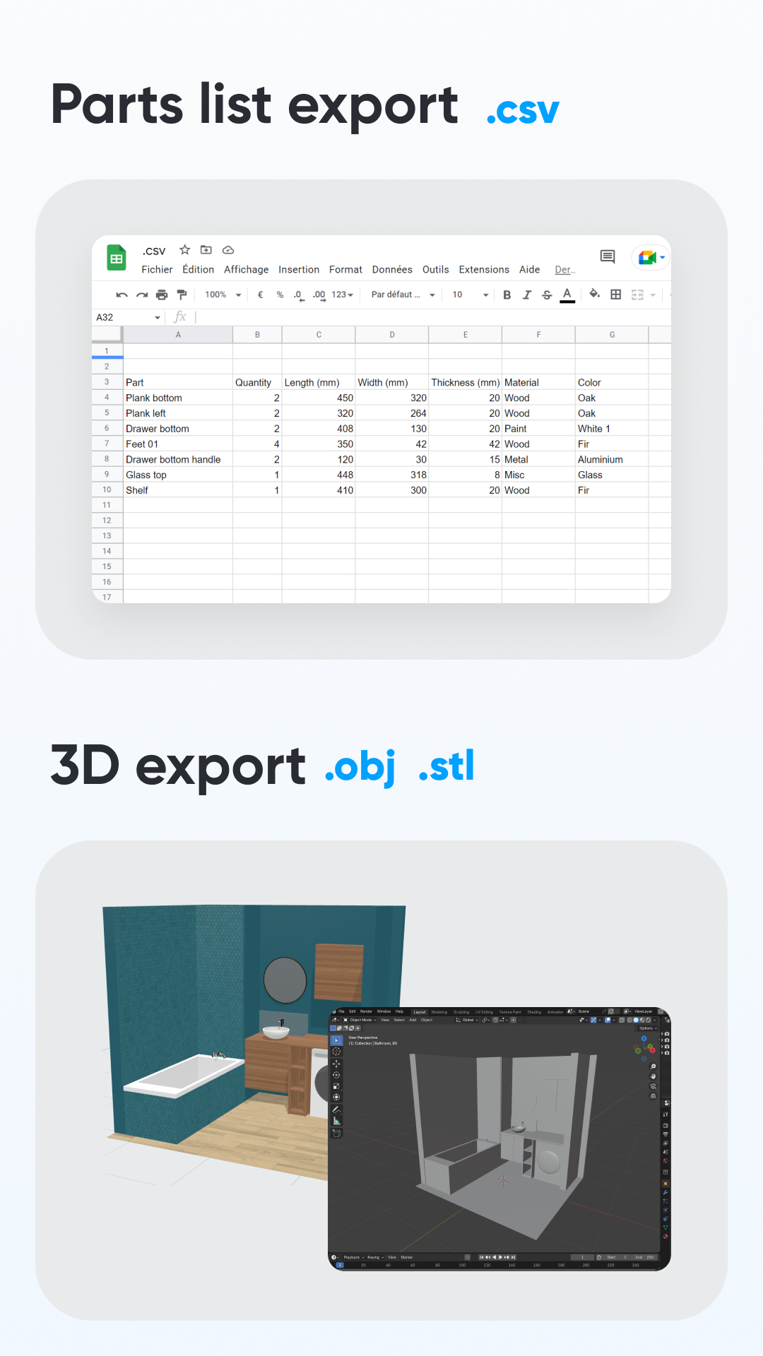 اسکرین شات 6 برنامه Moblo - 3D Furniture Design