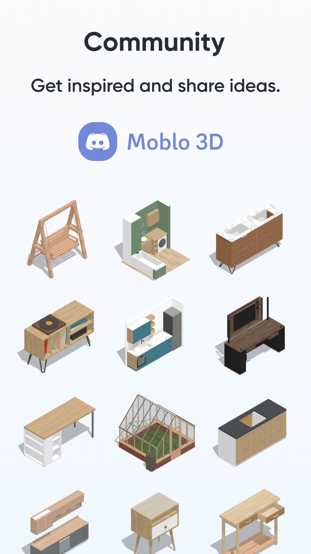 اسکرین شات 8 برنامه Moblo - 3D Furniture Design