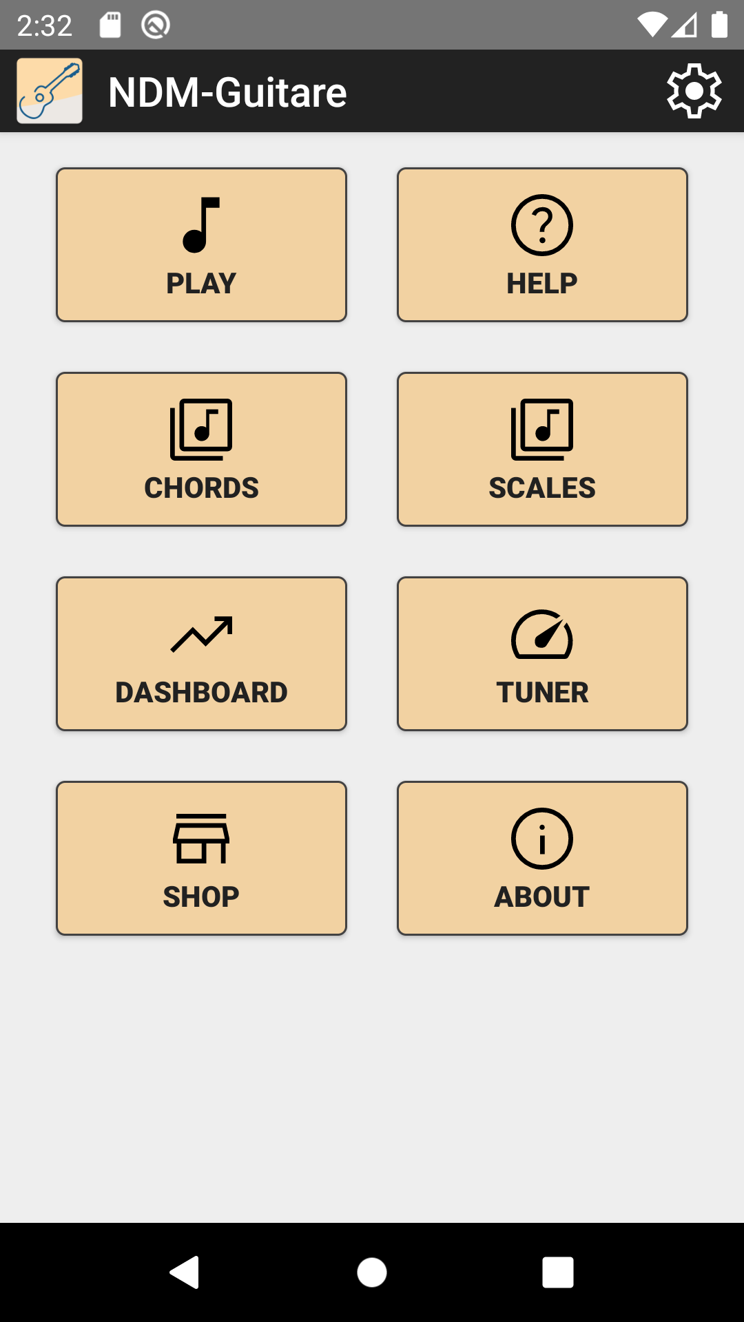 اسکرین شات 6 بازی NDM-Guitar Learn Music Notes