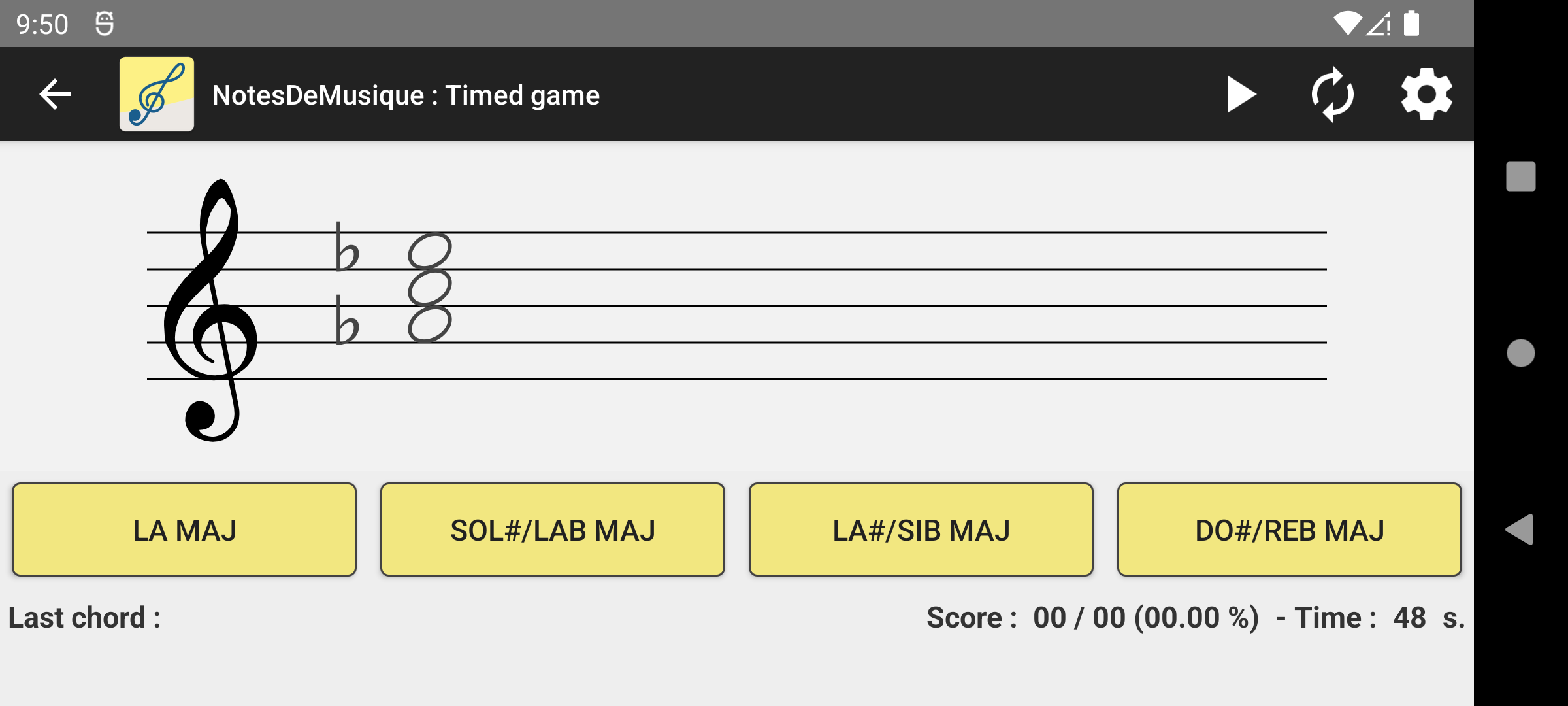 اسکرین شات 3 بازی NotesDeMusique - Read notes