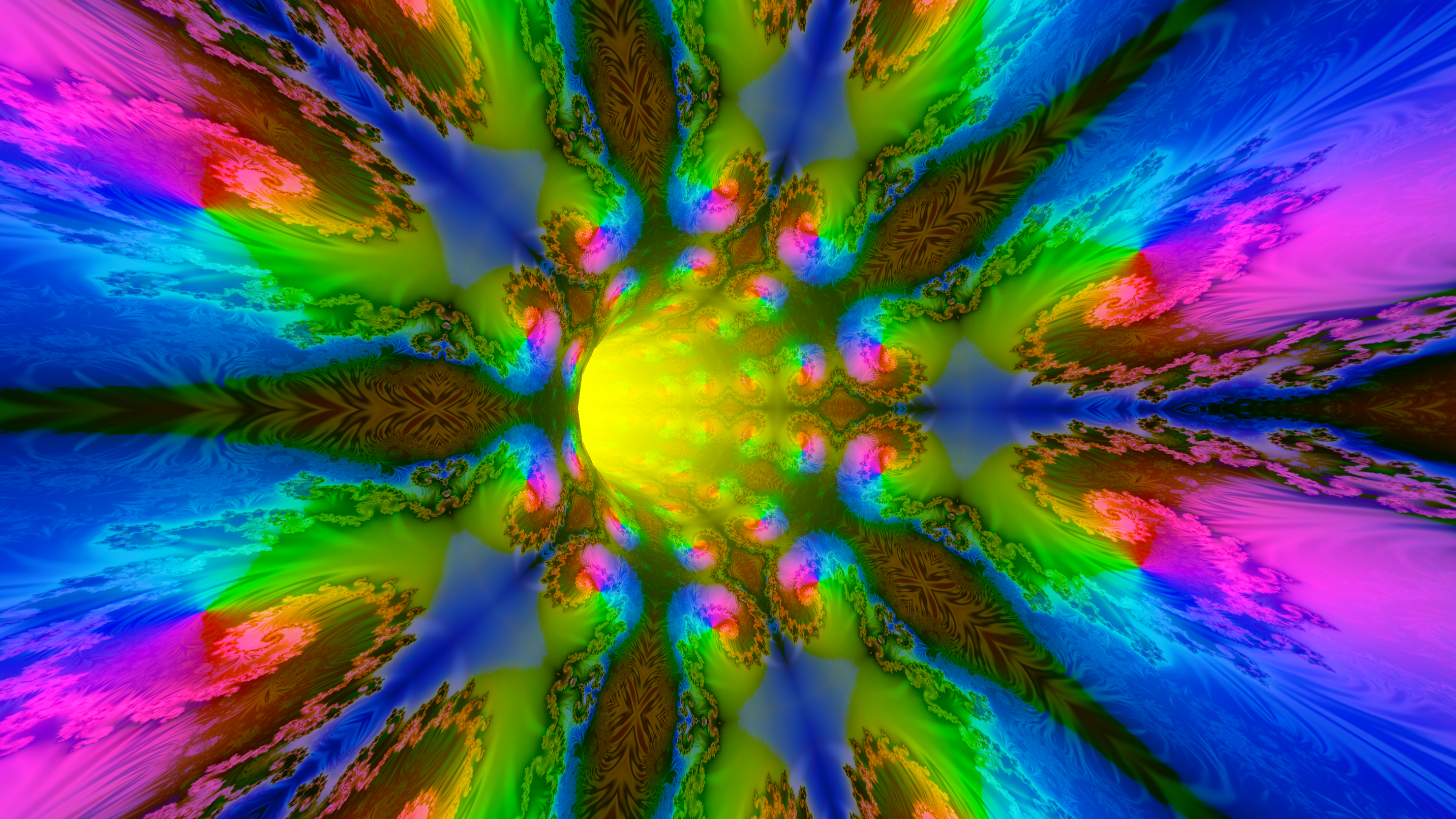 اسکرین شات 7 برنامه Fractal Tunnels Live Wallpaper