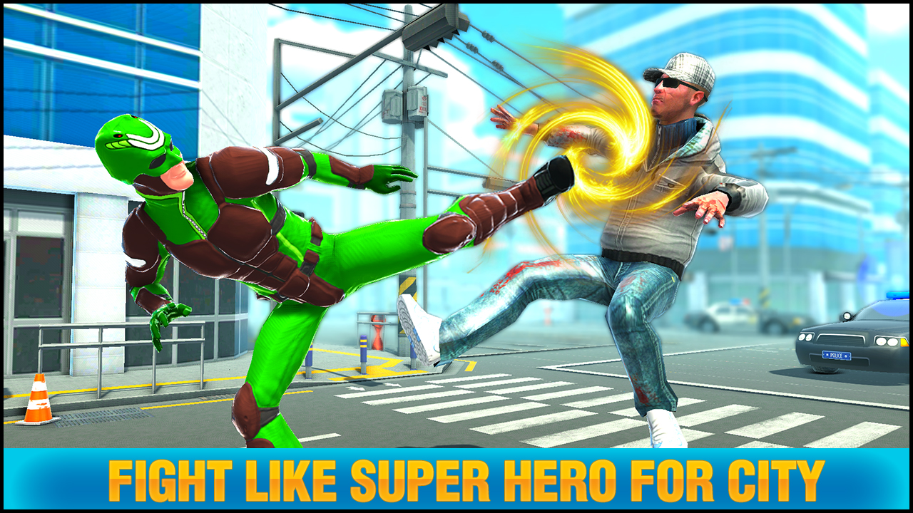 اسکرین شات 4 بازی Ninja Spider Rope Hero Fighter