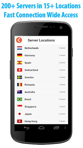 اسکرین شات 4 برنامه VPN Easy