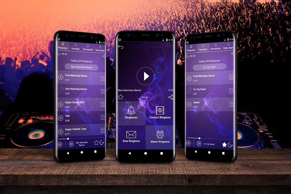 اسکرین شات 2 برنامه Galaxy S9 Plus Ringtones