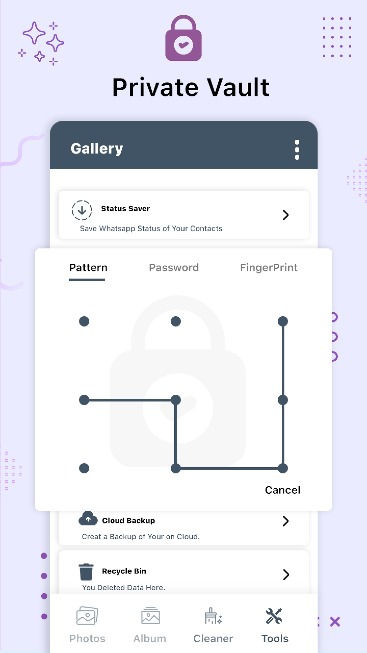 اسکرین شات 5 برنامه Gallery - Photo & Video Editor