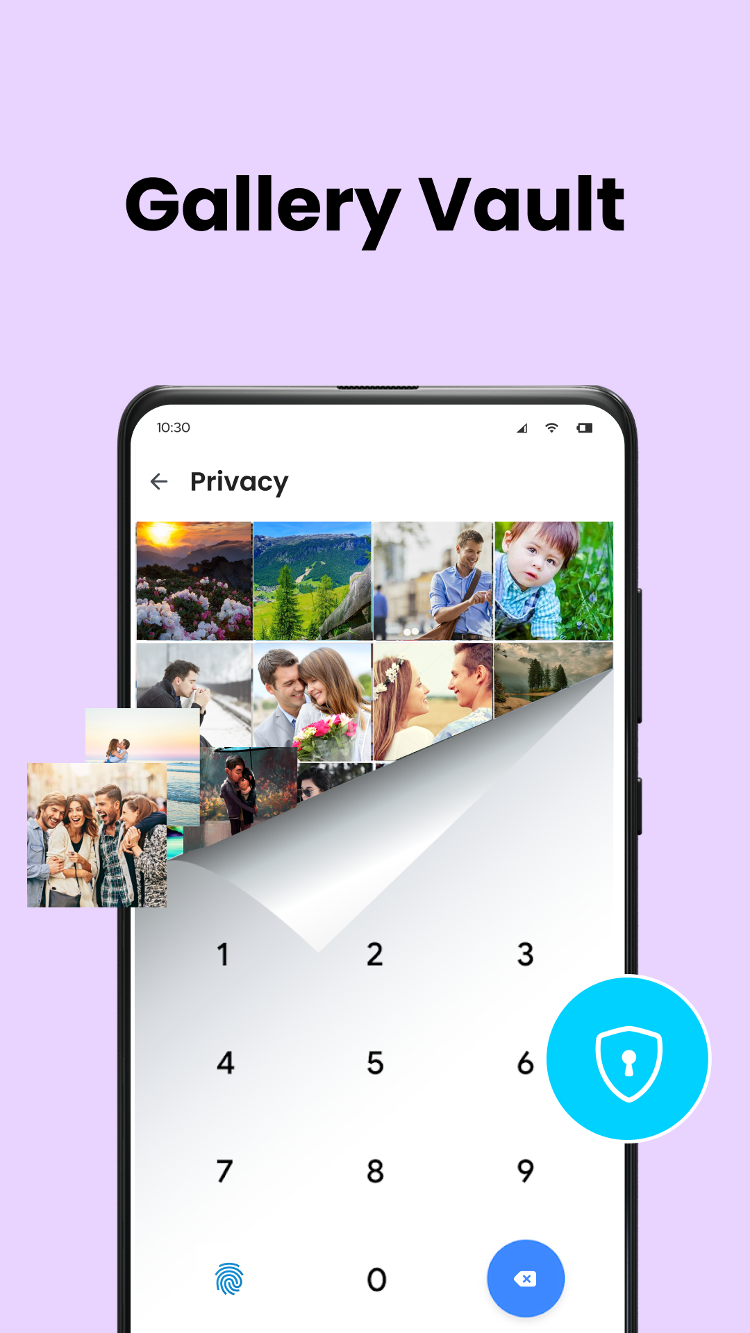 اسکرین شات 4 برنامه Gallery - Photo Album & Vault