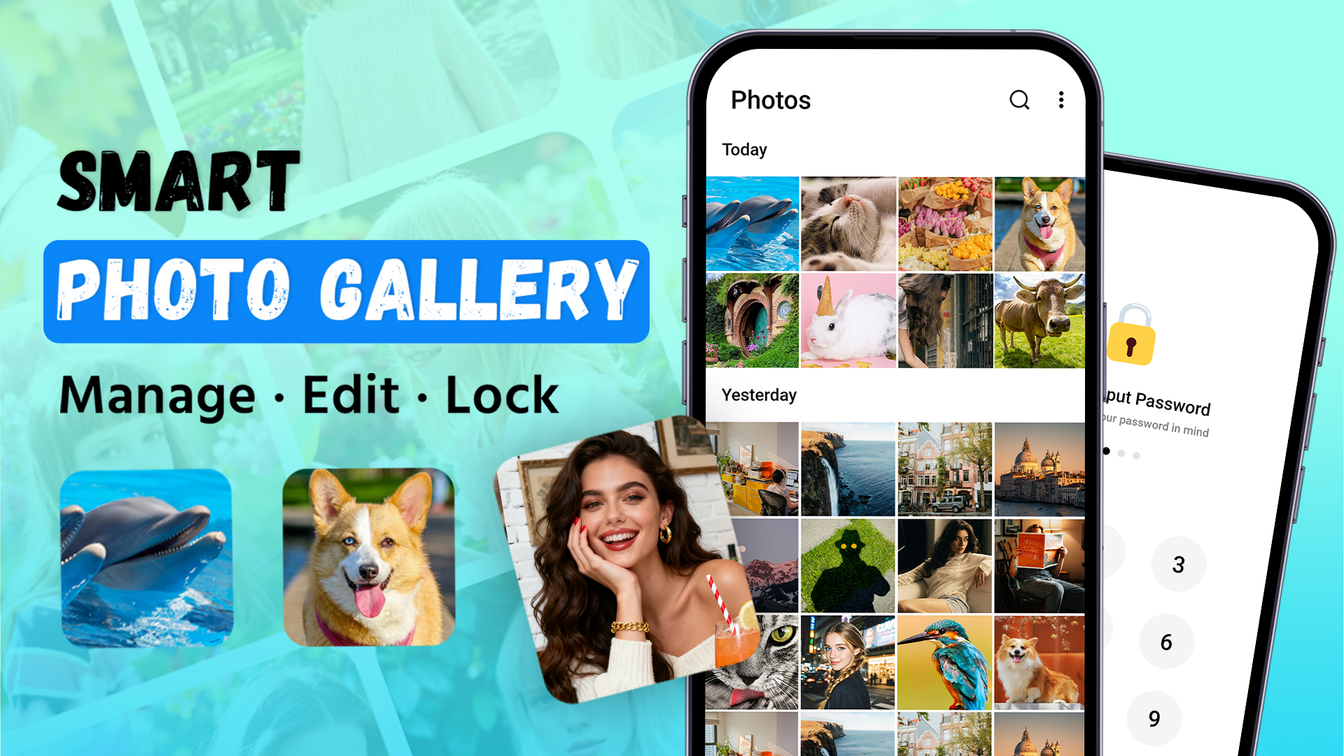 اسکرین شات 1 برنامه Gallery - Photo Gallery, Album