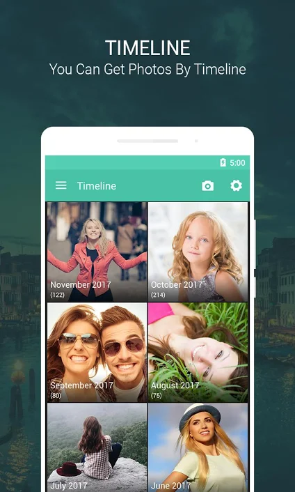 اسکرین شات 1 برنامه Quickpic Gallery Photo & Video