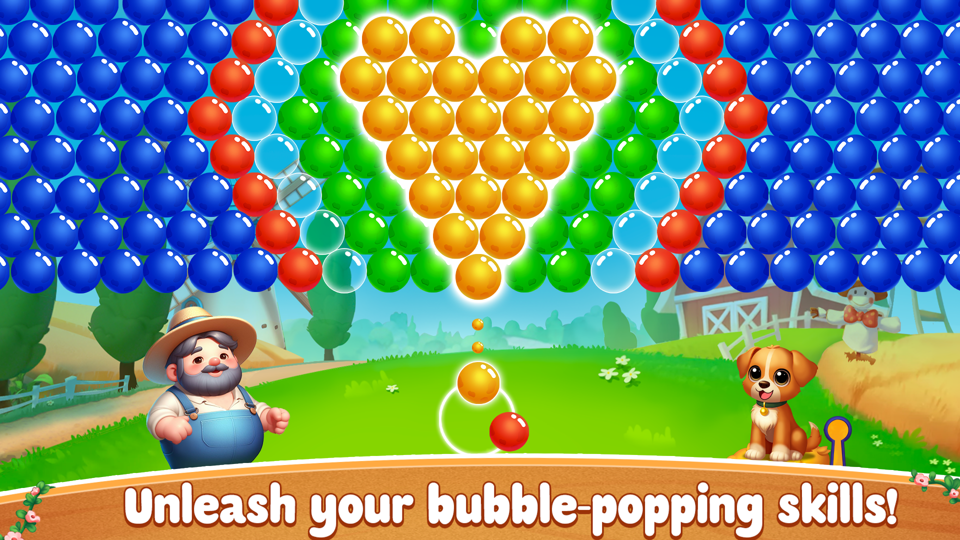 اسکرین شات 1 بازی Bubble Shooter: Puppy Rescue