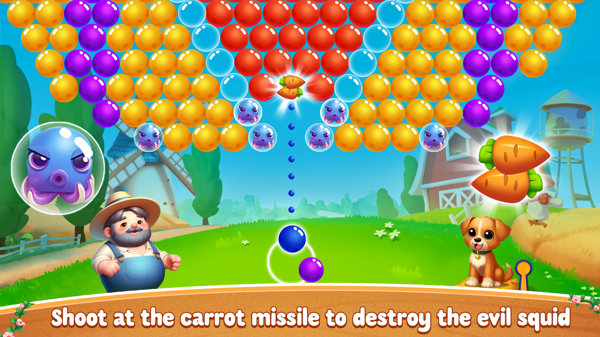 اسکرین شات 2 بازی Bubble Shooter: Puppy Rescue