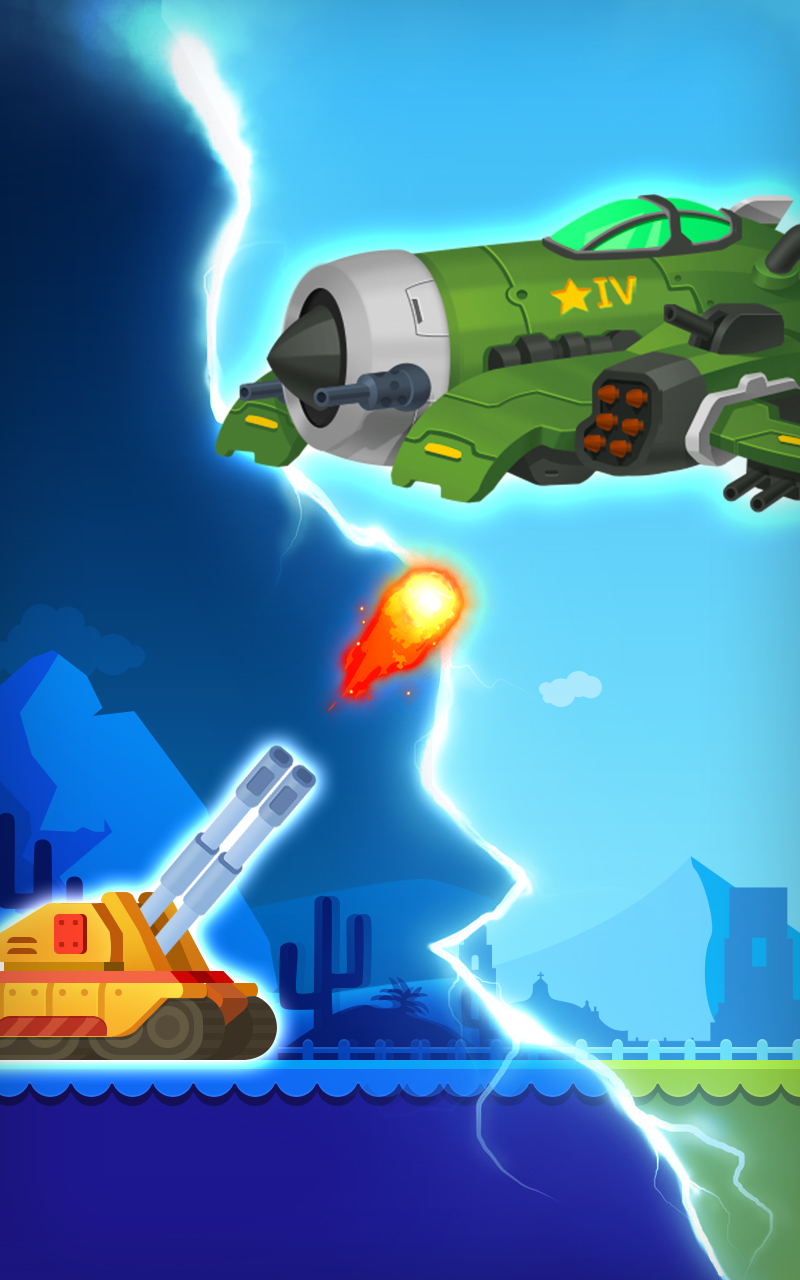 اسکرین شات 1 بازی Tank Firing - Tank Game