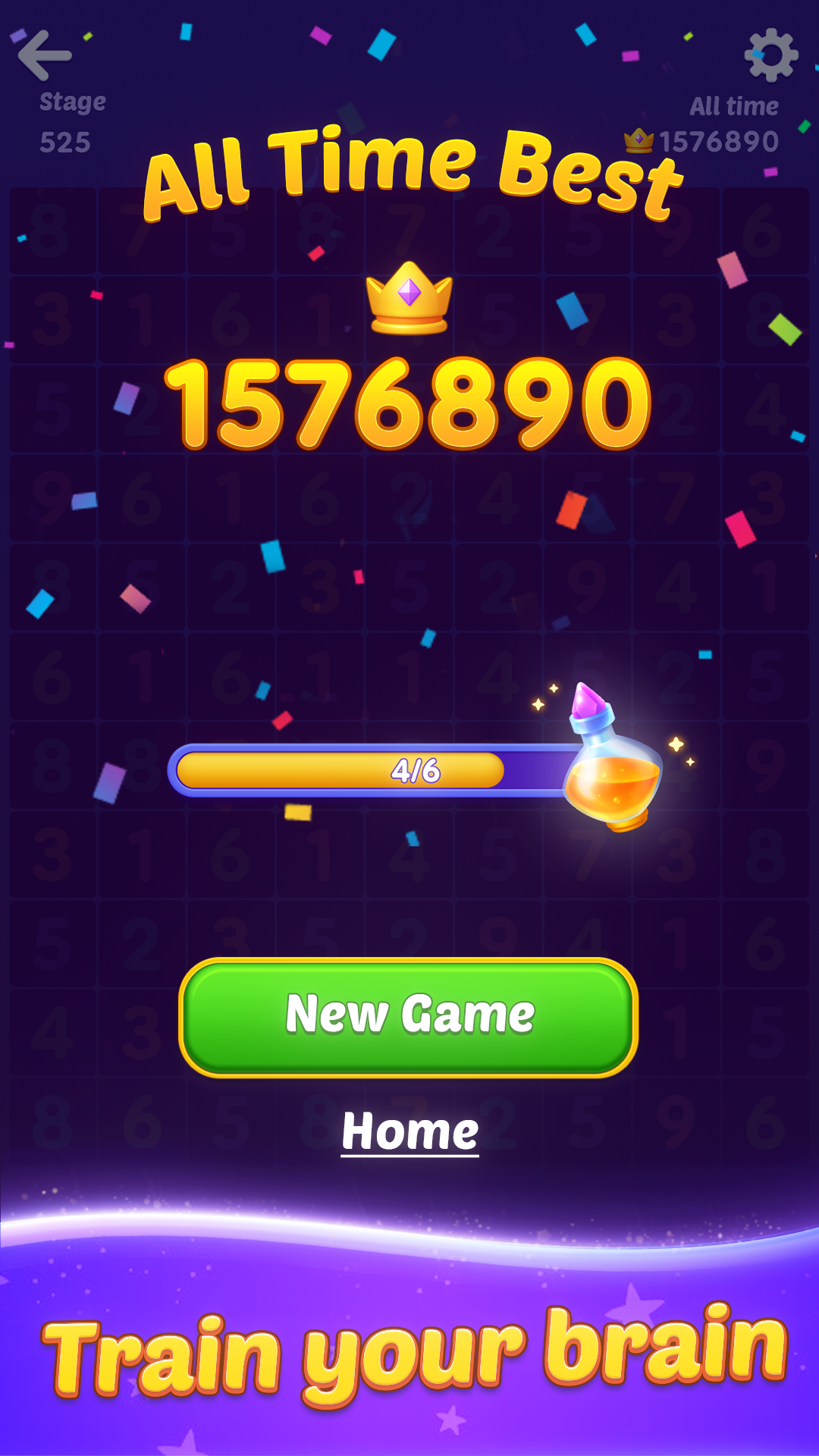 اسکرین شات 5 بازی Number Match - Magic Num Game