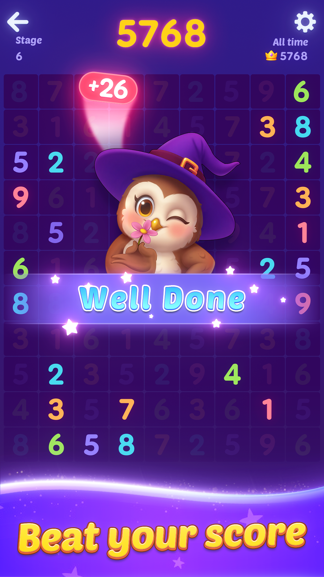 اسکرین شات 3 بازی Number Match - Magic Num Game